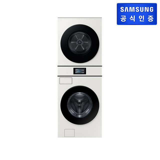 비스포크 그랑데AI 원바디 Top-Fit 25kg+22kg WH90F2522AAHY (그레이지)