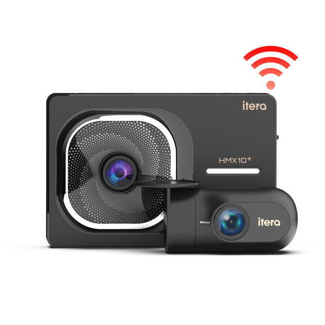 [GPS포함] 아이테라 HMX10 와이파이 QHD+FHD 2채널 블랙박스 스마트폰연동 셀프장착 초고화질 초절전 ADAS 음성녹음 주차대기 127일