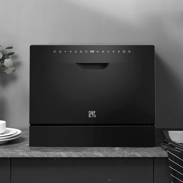 [상급 / 삼척점] (진열)쉐프본 워시폴8 블랙라벨 무설치식기세척기 (J)WQP6-8204V1
