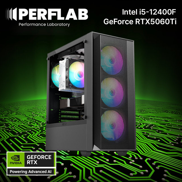 인텔 i5-12400F RTX 5060Ti 8GB 16GB 500GB 게이밍 컴퓨터 데스크탑 조립 PC