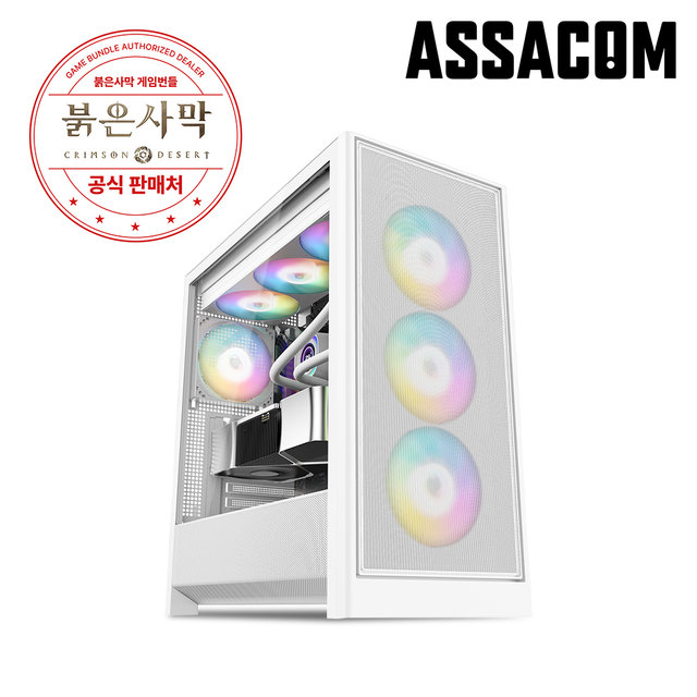 AMD 7800X3D+RX9070XT 16G+32GB+1TB 화이트 조립PC 게이밍컴퓨터 조립식컴퓨