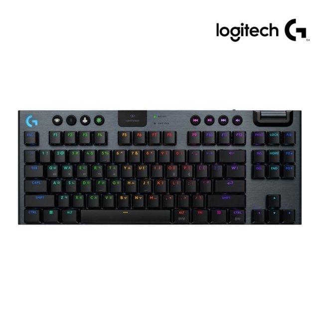 로지텍G G915 X LIGHTSPEED TKL (정품) [블랙/택타일] 기계식 게이밍 키보드