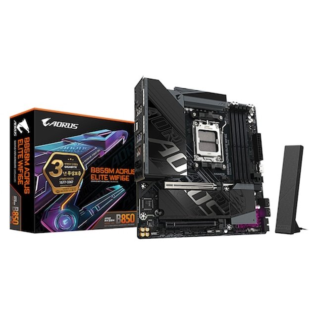 GIGABYTE B850M AORUS ELITE WIFI6E 제이씨현