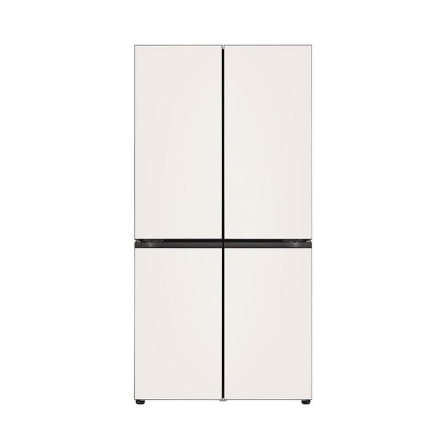 LG 디오스 AI 오브제컬렉션 더블매직스페이스 4도어 냉장고 M876GBB232.AKOR [871L,베이지] 