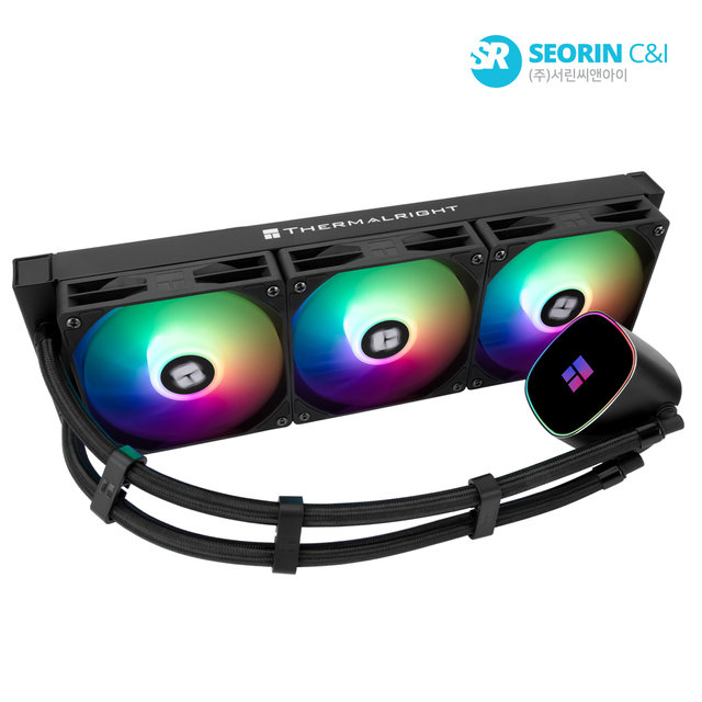 [서린공식] Thermalright FROZEN HORIZON 360 ARGB V2 서린 (블랙)