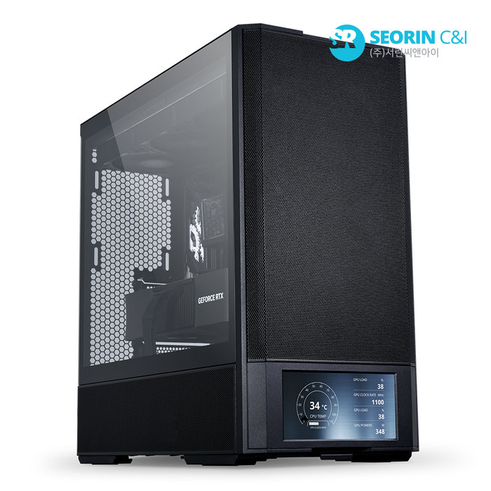 리안리 서린공식 LIAN LI LANCOOL 207 DIGITAL 블랙