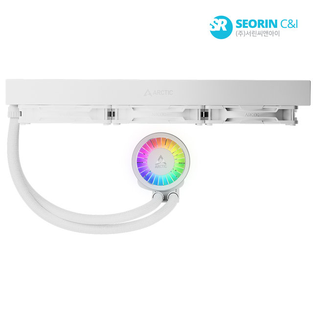 [서린공식] ARCTIC Liquid Freezer III PRO 420 A-RGB 서린 화이트