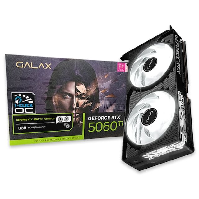갤럭시 GALAX 지포스 RTX 5060 Ti BLACK OC D7 8GB_G