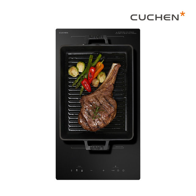 [전국설치] 쿠첸 빌트인 2구 인덕션 전기레인지 CIR-CB23TOB1 플렉스존 3,400W HM