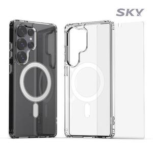 스카이 갤럭시 S25 엣지 맥세이프 케이스+강화유리 액정 필름