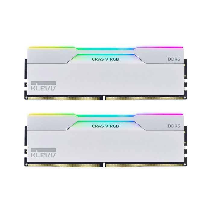 서린공식 에센코어 클레브 DDR5-6400 CL32 CRAS V RGB 화이트 패키지 서린 32GB 16Gx2