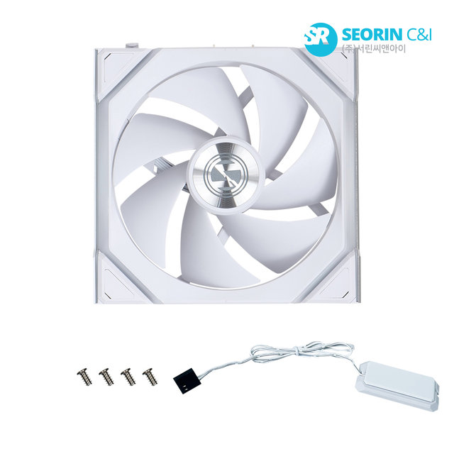 [서린공식] LIAN LI UNI FAN SL Wireless 120 화이트 1팩