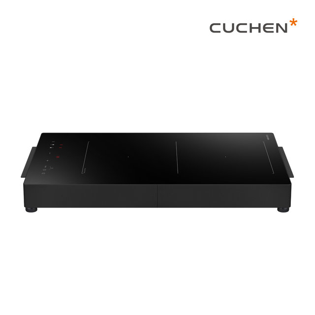 쿠첸 2구 플렉스존 인덕션 스탠드 전기레인지 CIR-CB23TOB1 3,400W HM