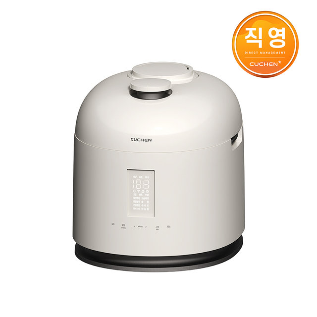 [고효율가전] 쿠첸 123 6인용 풀스테인리스 듀얼프레셔  IH압력밥솥 CRT-XPD0680SEGW