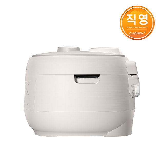 [냉동밥보관용기 증정] 쿠첸 그레인 6인용 IH전기압력밥솥 아이보리 CRT-UPD0672KEI