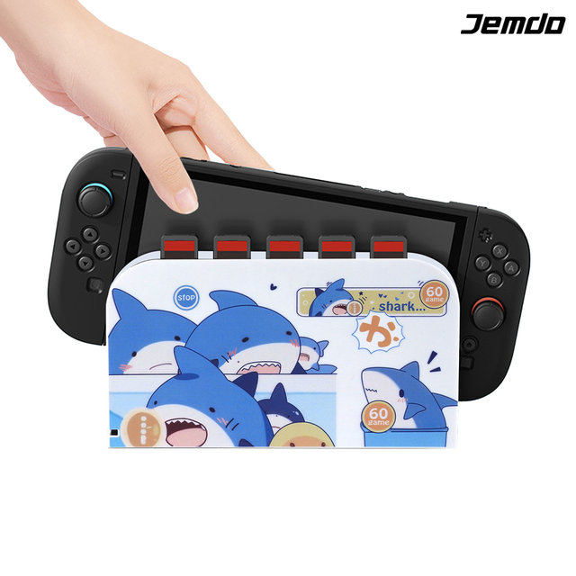 닌텐도 스위치2 독 케이스 JEMDO 샤크붐 게임칩수납형