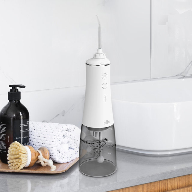 [FDA승인] 알로코리아 덴픽션 휴대용 무선 구강세정기 AWF1 물치실 칫솔 치아 치간 세척기