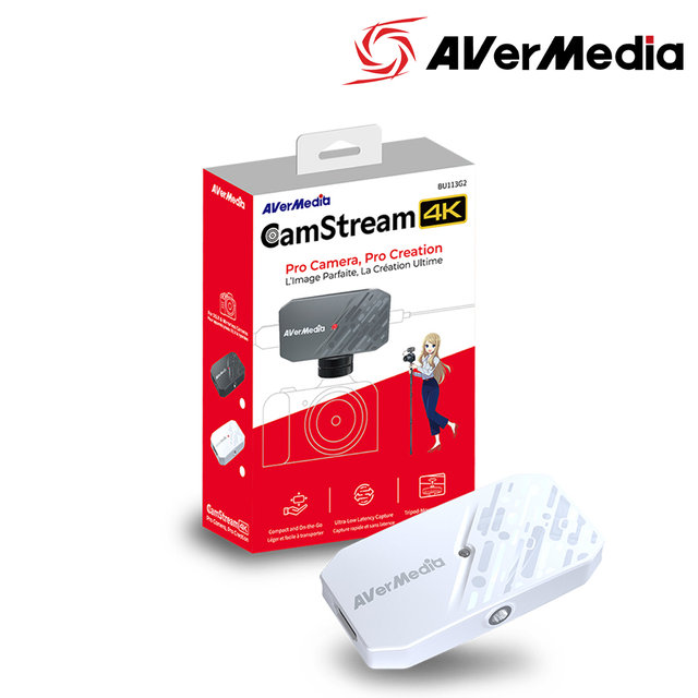 에버미디어 BU113G2 CamStream 4K 외장형 캡쳐카드