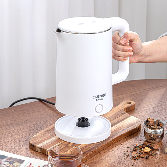 키친아트 프리미오 스텐레스304 이중단열 보온주전자 1.8L 전기주전자