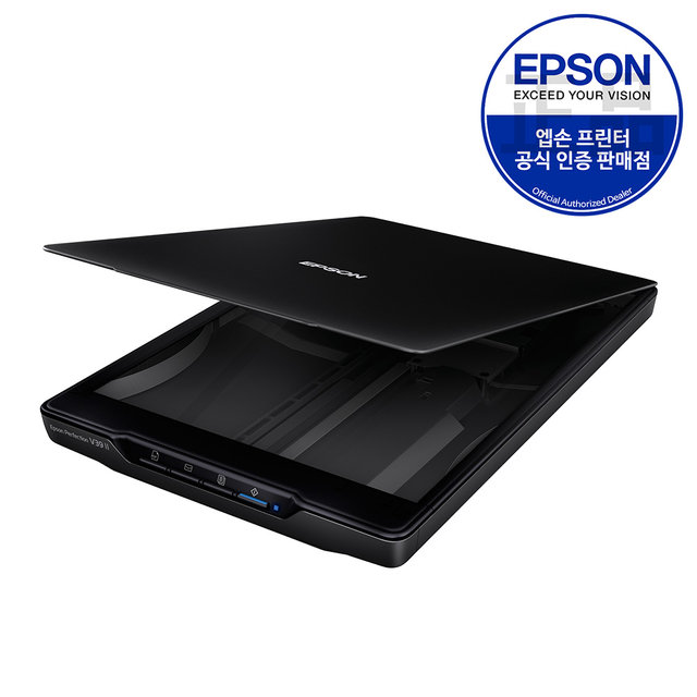 엡손 정품 퍼펙션 V39II 컬러 평판 문서 스캐너 A4 슬림