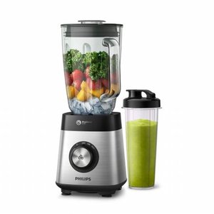  [중급 - 리퍼비시]  초고속 파워 블렌더 5000 시리즈 HR-3573 (2L, 22000RPM, 6각 3D 칼날, 1000W 모터)