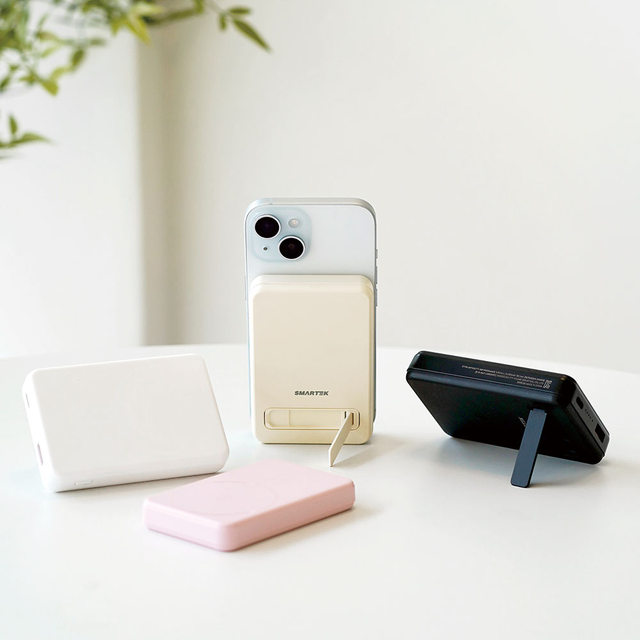 [한정특가] PD 20W 맥세이프 유무선 거치식 보조배터리 5000mAh I STPB-MP5S