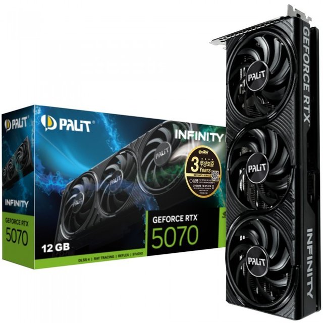 PALIT 지포스 RTX 5070 Infinity 3 D7 12GB 이엠텍_S