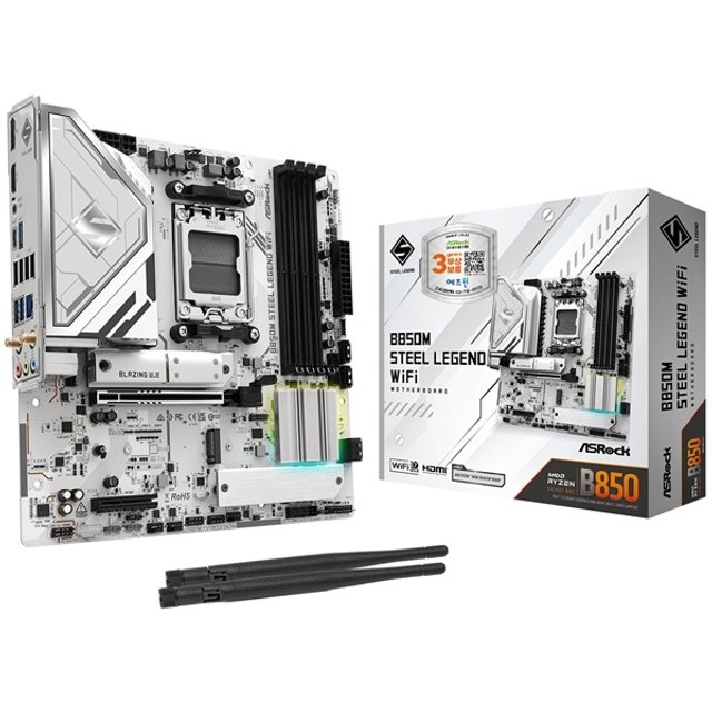 ASRock B850M 스틸레전드 WiFi 에즈윈 (정품, 빠른발송)