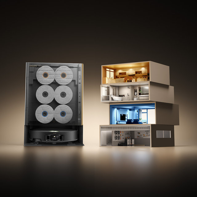 드리미 매트릭스10 울트라 (블랙) 물걸레 자동교체 로봇청소기