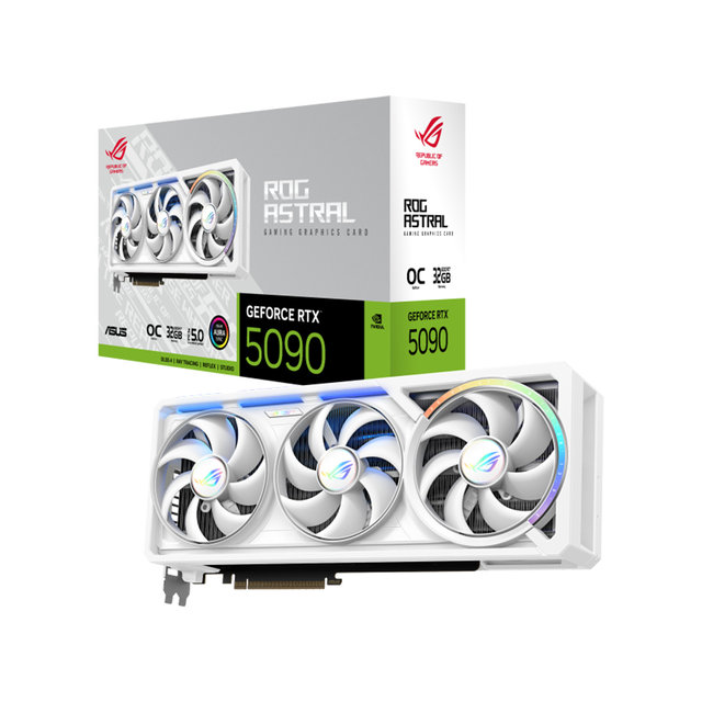  ASUS ROG Astral 지포스 RTX 5090 WHITE OC D7 32GB 인텍앤컴퍼니