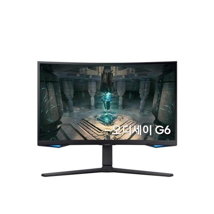 삼성전자 [중고] 박스개봉 - 변심반품 삼성전자 오디세이 G6 27인치 QHD 240Hz 스마트허브 게이밍 스마트 모니터 LS27BG654EKXKR