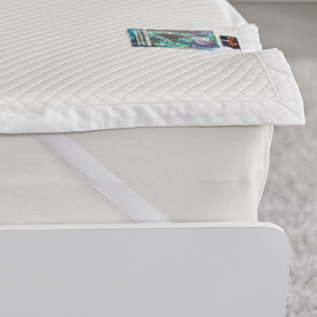 [비밀특가] 바스포르 머쉬 냉감패드 여름 쿨링 침대패드 고정밴드 SS