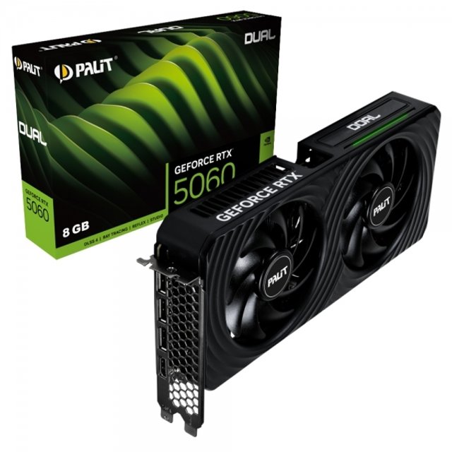 PALIT 지포스 RTX 5060 DUAL OC D7 8GB 이엠텍_Ms