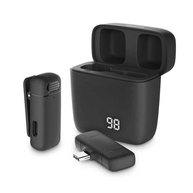 스마텍 휴대용 무선 마이크 강의용 방송용 유투브 핸드폰 핀마이크 STMC-P01