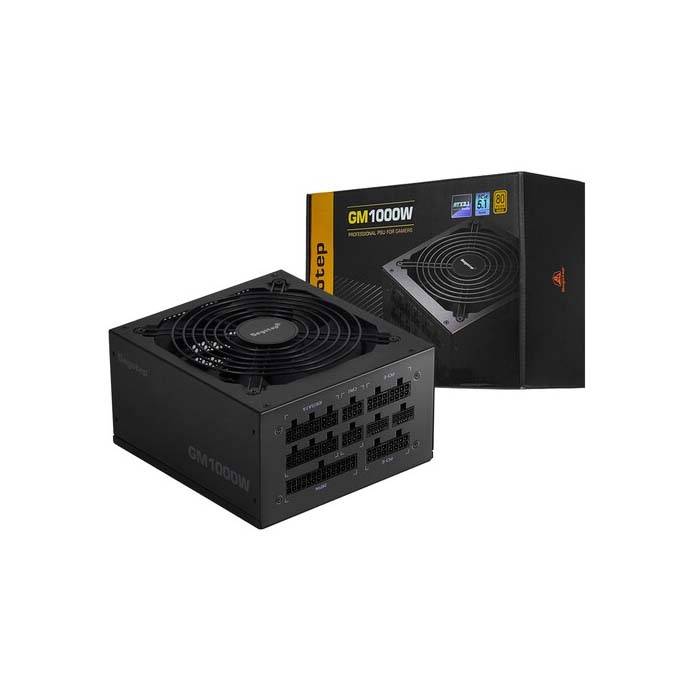 Segotep Segotep GM1000W 80PLUS GOLD 풀모듈러 ATX 3.1 PCIE5.1 블랙 -파워
