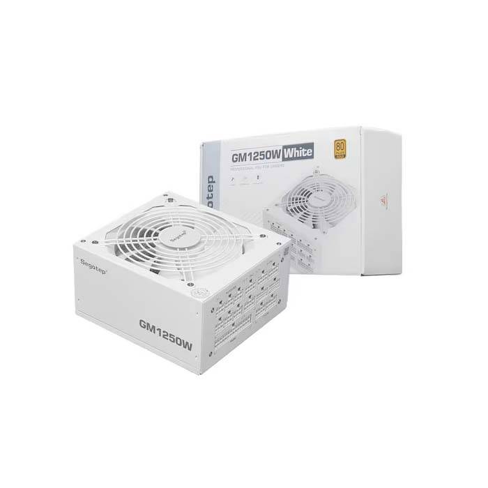 Segotep Segotep GM1250W 80PLUS GOLD 풀모듈러 ATX 3.1 PCIE5.1 화이트 -파워