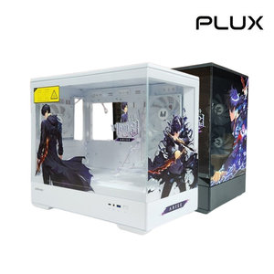 PLUX x 나 혼자만 레벨업:어라이즈 화이트 조립PC(7500F/5060/32G)