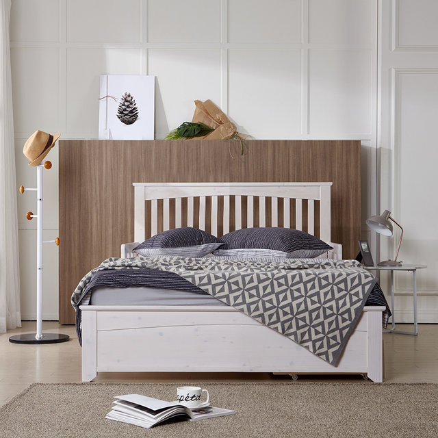 소소숲 루이즈 원목 침대 프레임 SS