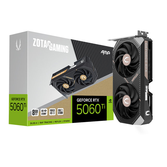 ZOTAC GAMING 지포스 RTX 5060 Ti AMP D7 8GB 그래픽카드