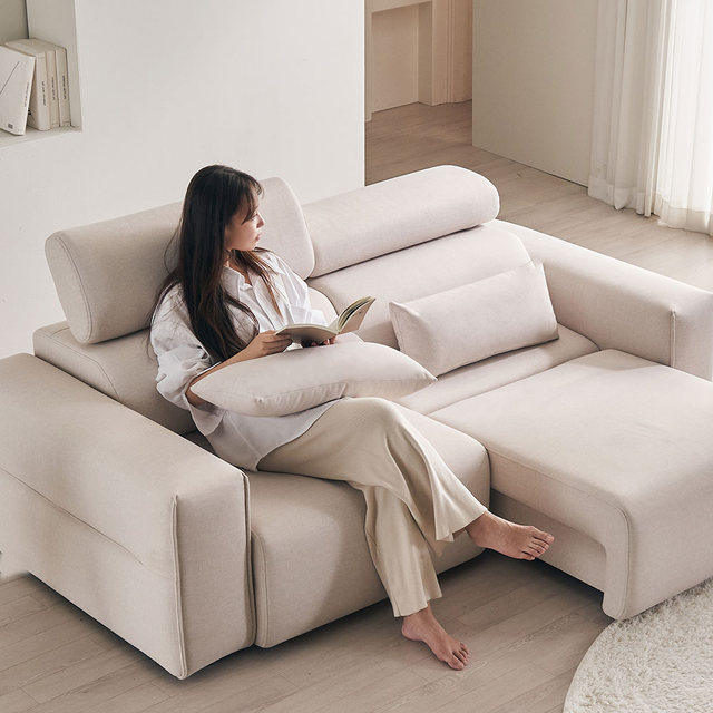 [결제시5%추가][비밀특가] 장인가구 조디 1인 전동 모션 슬라이딩 슬라이드 무빙 가죽 리클라이너 소파