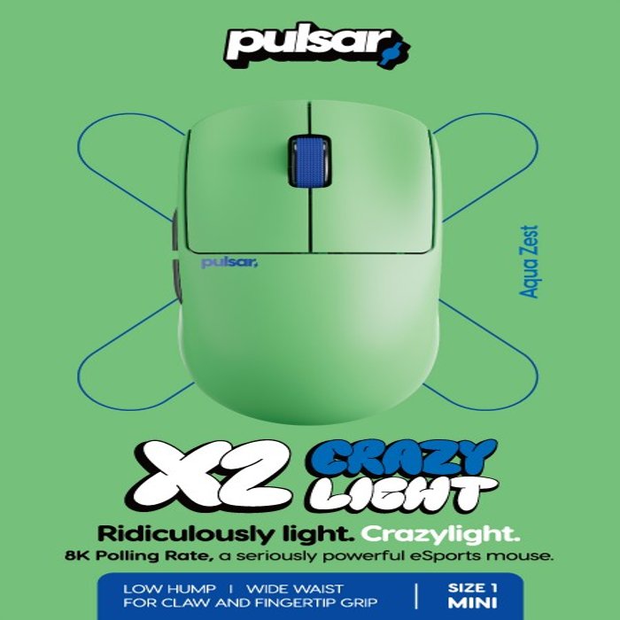 PULSAR Pulsar X2 CrazyLight 아쿠아제스트 Mini