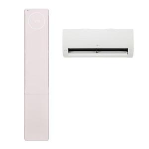 오브제 휘센뷰2 1시리즈 (일반배관) 2in1에어컨 FQ18FU1BL2 (냉방58.5㎡+18.7㎡) 실외기포함 [전국기본설치비 포함]