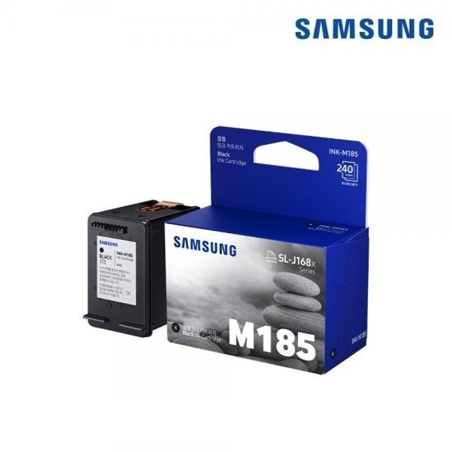 삼성 잉크 INK-M185 C185 검정 컬러 정품세트 SL-J1680 J1663 J1780