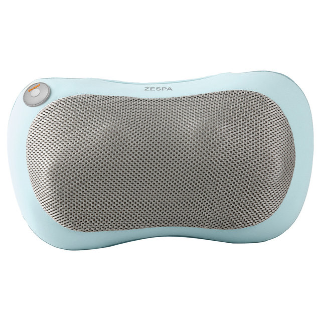 제스파 퓨어밸런스 목어깨 안마기 쿠션 마사지기 페일블루 Z