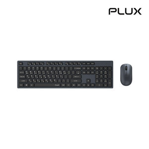 [에듀몰] 플럭스 저소음 키보드 마우스 콤보 PLX-KB01CBBL