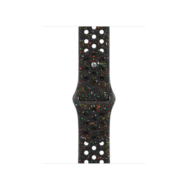 애플워치밴드 Nike 스포츠 밴드 40mm [미드나이트 블랙, S/M] - [MG9X4FE/A]