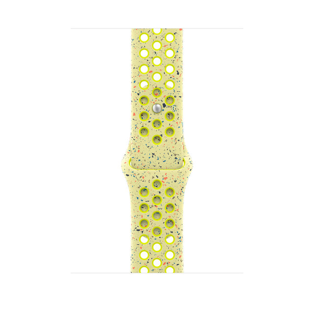 애플워치밴드 Nike 스포츠 밴드 46mm [볼트 스플래시, M/L] - [MGC14FE/A]