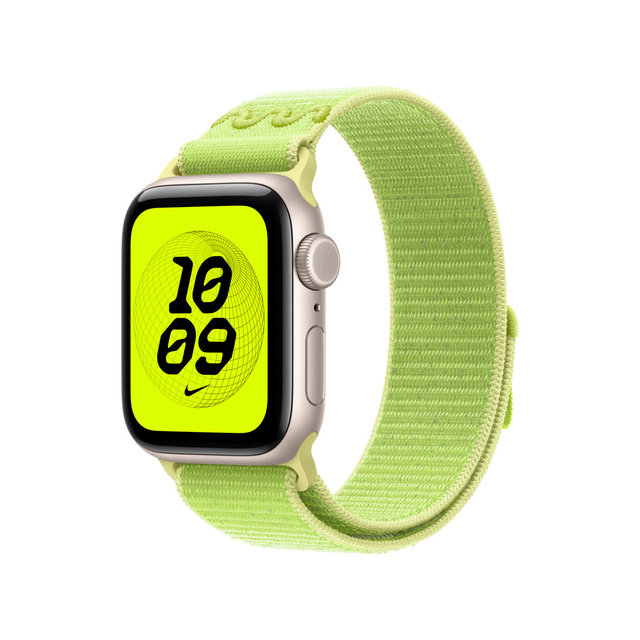 애플워치밴드 Nike 스포츠 루프 40mm [볼트 스플래시, One Size] - [MGCN4FE/A]