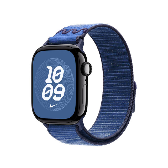 애플워치밴드 Nike 스포츠 루프 42mm [블루 리본, One Size] - [MGD14FE/A]