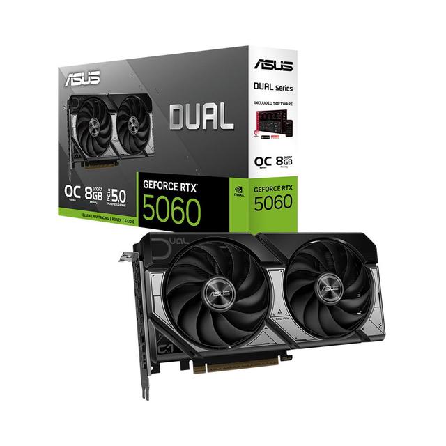 [포토리뷰1만]ASUS DUAL 지포스 RTX 5060 OC D7 8GB 인텍앤컴퍼니 [공인인증점]